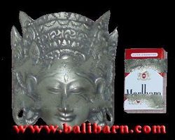 Bali Bronze Mask | Goddess | 13
