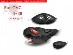 GMC 6Button 315MHZ Remote Key