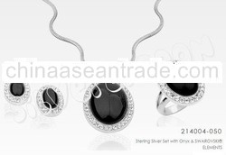 Onyx Set with SWAROVSKI