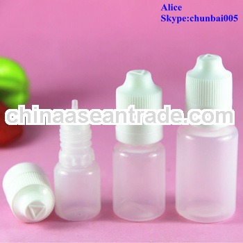 vapor eliquid dropper bottle 5ml 10ml 20ml with long tip TUV/SGS certificate