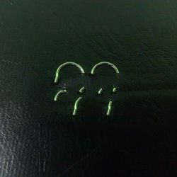 EWFMN03 - 925 Sterling Silver French Ear wire with Daisy Accent