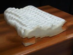 Therapy memory foam pillow