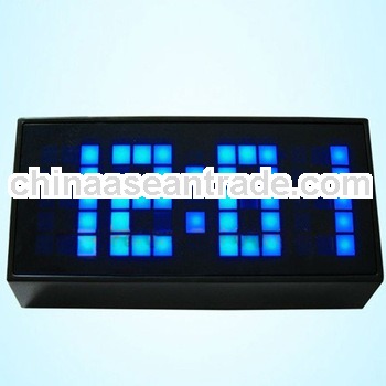 very good price big blue led digital clock