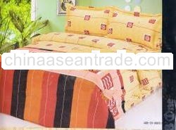 Bedcover set, bedsheet, pillow, blanket,