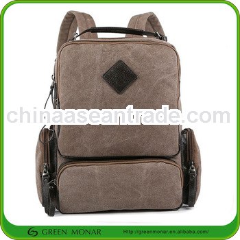 vintage canvas bags backpack laptop canvas bag