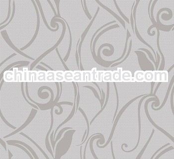 vinyl coated modern decorative pvc wallpaper