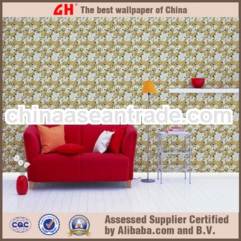 vinyl wallpaper waterproof wallpaper for bathroom