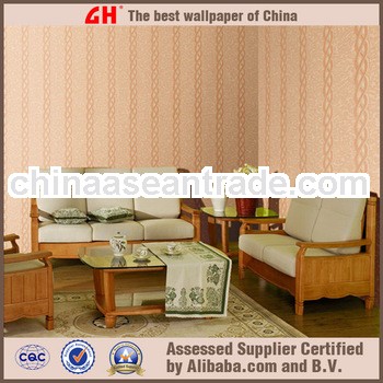 vinyl waterproof wallpaper 3d roll wall paper for home decoration