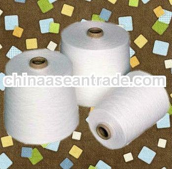 virgin,close virgin and recycled polyester spun yarn