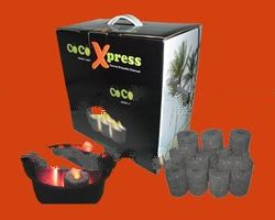Instant Coconut Charcoal Briquette, Cylinder
