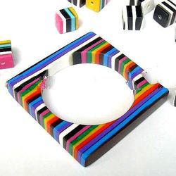 Square Resin bangles