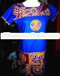 LADIES' BLOUSE: HANDMADE WAX BATIK