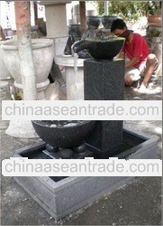 High Quality Canting 2 Natural Stone Garden Fountain