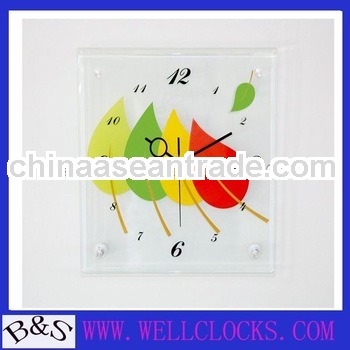 vogue watch hot sale fashion Colorful Antique Wall Clock