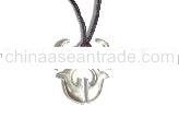 Kalinga Design Tribal Silver Necklace