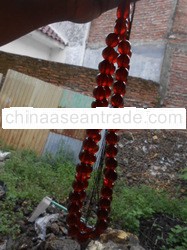 Red Amber Beads Prayer
