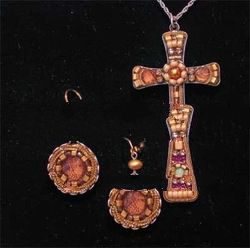 Ayala Bar Classic Spring 2008 Cross - Earthy Tones Necklaces