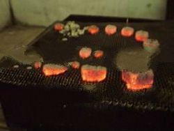 Cube type charcoal for shisha hookah smoking