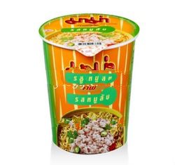 MAMA INSTANT CUP NOODLES PORK FLAVOUR