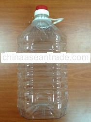 5 Litre Edible Oil PET Bottle