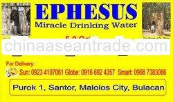 Ephesus miracle drinkin water