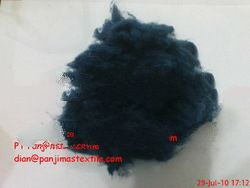 T/C colored recycled fiber