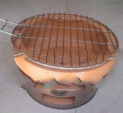 Clay Garden BBQ Grill