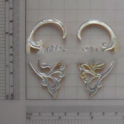 sea shell ear piercing