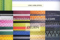Delrin Zipper