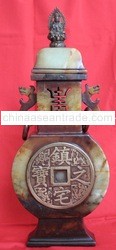 Chinese Antique Square Vase