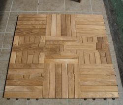 Teak Garden Tile