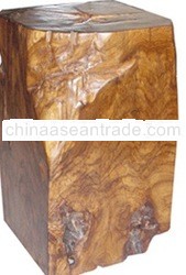 TEAK ROOT BLOCK AND BALL FURNITURE TRBB06