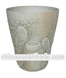 Antique Terracotta Ceramic Planters - Brown Terracotta pot