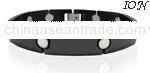 GATRIA Black and Silver Ion Bracelet
