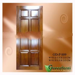 Wooden Door six panels