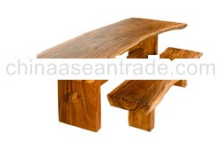TEAK ROOT BENCH TRB048