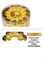 halal sweet heart cookies