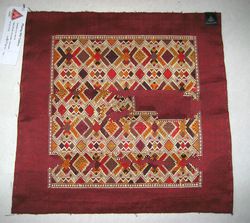  Silk Pocket Squares / Decor - Red