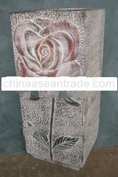 Antique Terracotta Ceramic Planters - washed Terracotta pot