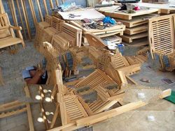 Teak Patio Lounger Manufactory