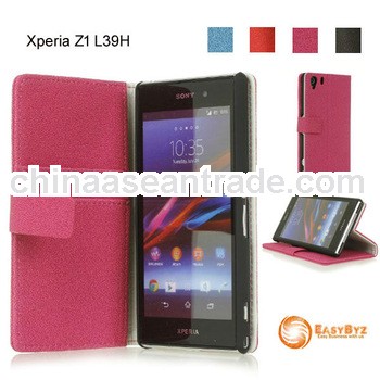 wallet case for sony xperia z1 case