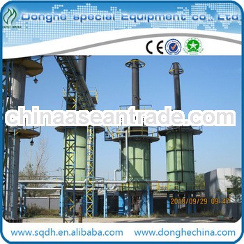 waste oil distillation Equipment with 50t capacity waste oil recycling machine