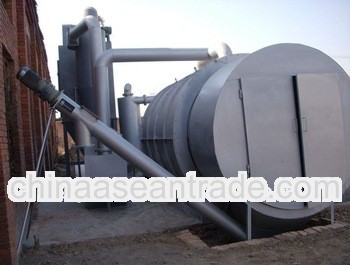 waste tire pyrolysis fuel oil machine