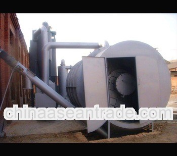 waste tire pyrolysis fuel oil plant