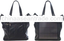 NOON SOLAR Cortland Black Bags