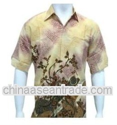 Batik shirt Gradient Brown Exclusive new design 2011