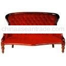 Flute Leg Grandfather Chair