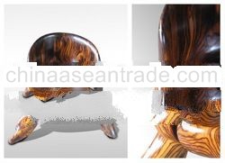 root chair wooden craft