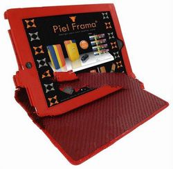 Piel Frama Red Crocodile Cinema Leather Case for tablet pc