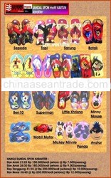 CHARACTER SANDAL (cartoon style)